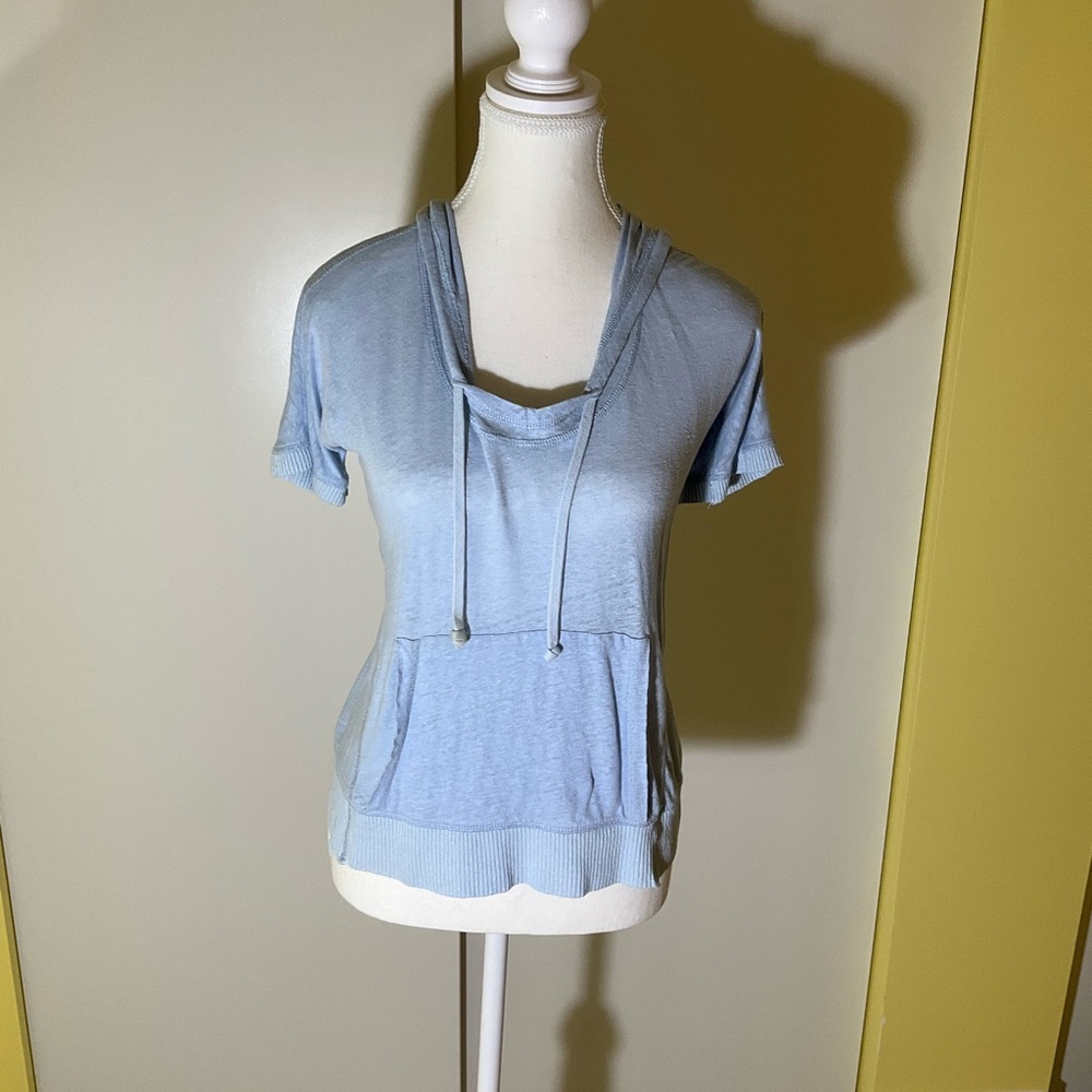 Optionelle 100% linen hoodie-size S